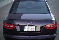 Maxton Design Spoiler Cap black gloss - Audi A6 S-Line C6 FL Limosine