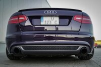 Maxton Design Spoiler Cap black gloss - Audi A6 S-Line C6 FL Limosine