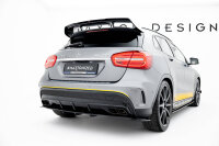 Maxton Design Middle diffuser rear extension for im DTM Look Mercedes GLA 45 AMG SUV (X156) Pre-Facelift