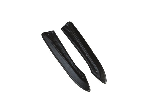 Maxton Design Rear extension Flaps diffuser black gloss - Audi RS6 C6 Avant