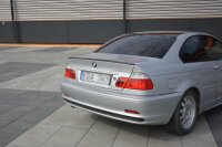 Maxton Design Spoiler Cap black gloss - BMW 3 Series E46 Coupe Pre-Facelift