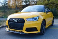 Maxton Design Frontansatz schwarz Hochglanz - Audi S1 8X