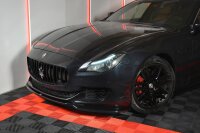 Maxton Design Front extension black gloss - Maserati Quattroporte MK6 Pre-Facelift