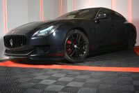 Maxton Design Front extension black gloss - Maserati Quattroporte MK6 Pre-Facelift