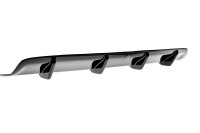 Maxton Design Diffuser rear extension black gloss - Maserati Quattroporte MK6 Pre-Facelift