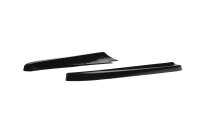 Maxton Design Rear extension Flaps diffuser black gloss - Maserati Quattroporte MK6 Pre-Facelift