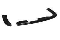 Maxton Design Heckansatz Flaps Diffusor schwarz Hochglanz - Skoda Octavia RS MK2 / MK2 FL Limosine / Combi