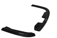 Maxton Design Rear extension Flaps diffuser black gloss - Skoda Octavia RS MK2 / MK2 FL Limosine / Combi