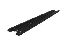 Maxton Design Side skirts extension extension black gloss - Skoda Octavia RS MK2 / MK2 FL