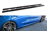 Maxton Design Seitenschweller Ansatz schwarz Hochglanz - Ford Focus ST / ST-Line MK4