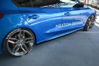 Maxton Design Side skirts extension extension black gloss...