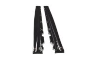 Maxton Design Side skirts extension extension black gloss - Ford Focus ST / ST-Line MK4