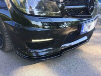 Maxton Design Front extension black gloss - Mercedes AMG...