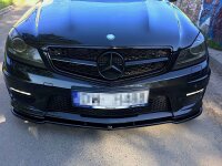Maxton Design Front extension black gloss - Mercedes AMG...