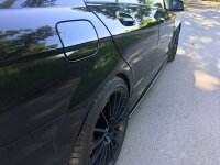 Maxton Design Side skirts extension extension black gloss...