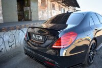 Maxton Design Spoiler Cap black gloss - Mercedes S-Class W222