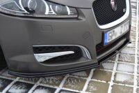 Maxton Design Front extension black gloss - Jaguar XF...