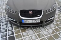 Maxton Design Frontansatz schwarz Hochglanz - Jaguar XF...