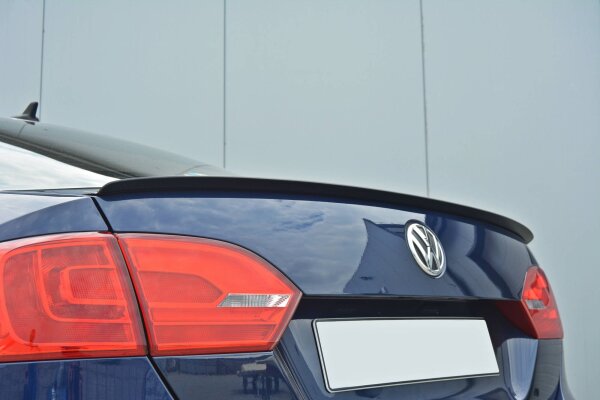 Maxton Design Spoiler Cap black gloss - VW Jetta MK6 Sedan Pre-Facelift