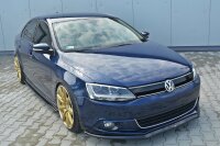 Maxton Design Front extension V.2 black gloss - VW Jetta...