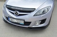 Maxton Design Front extension black gloss - Mazda 6 MK2...