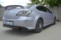 Maxton Design Seitenschweller Ansatz schwarz Hochglanz - Mazda 6 MK2 Sport HATCH (GH-SERIES) Pre-Facelift