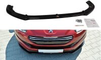 Maxton Design Front extension V.1 black gloss - Peugeot RCZ Facelift