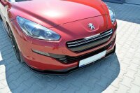 Maxton Design Front extension V.1 black gloss - Peugeot RCZ Facelift