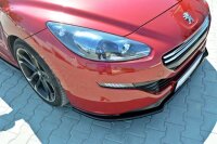 Maxton Design Front extension V.1 black gloss - Peugeot RCZ Facelift