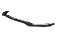 Maxton Design Front extension V.1 black gloss - Mercedes C-Class W205 Coupe AMG-Line