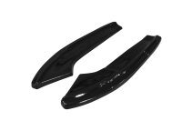 Maxton Design Heckansatz Flaps Diffusor schwarz Hochglanz - Audi A5 S-Line F5 Sportback