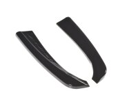 Maxton Design Heckansatz Flaps Diffusor schwarz Hochglanz - Mercedes- BENZ C-Klasse W205 Coupe AMG-LINE