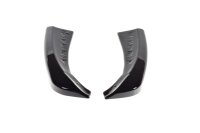 Maxton Design Rear extension Flaps diffuser black gloss - Mercedes C-Class W205 Coupe AMG-Line