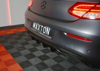 Maxton Design Diffuser rear extension black gloss -...