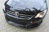 Maxton Design Front extension V.2 black gloss - VW Passat...