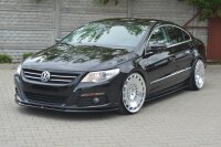 Maxton Design Front extension V.2 black gloss - VW Passat CC Standard