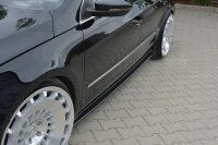 Maxton Design Side skirts extension extension black gloss...