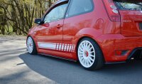 Maxton Design Side skirts extension extension black gloss - Ford Fiesta ST MK6