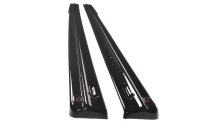 Maxton Design Side skirts extension extension black gloss - Ford Fiesta ST MK6