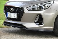 Maxton Design Front extension V.1 black gloss - Hyundai...