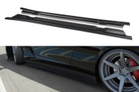 Maxton Design Side skirts extension extension black gloss...