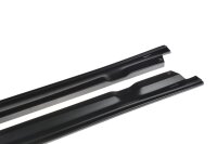 Maxton Design Side skirts extension extension black gloss - Nissan GT-R Pre-Facelift Coupe (R35-SERIES)