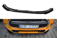 Maxton Design Front extension black gloss - Mini Cooper S...