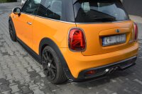 Maxton Design Side skirts extension extension black gloss - Mini Cooper S MK3 Pre-Facelift 3-door (F56)