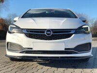 Maxton Design Frontansatz V.1 schwarz Hochglanz - Opel Astra K OPC-Line