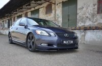 Maxton Design Front extension V.1 black gloss - Lexus GS MK3