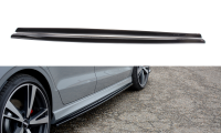 Maxton Design Side skirts extension extension black gloss...