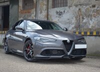 Maxton Design Frontansatz V.1 schwarz Hochglanz - Alfa...