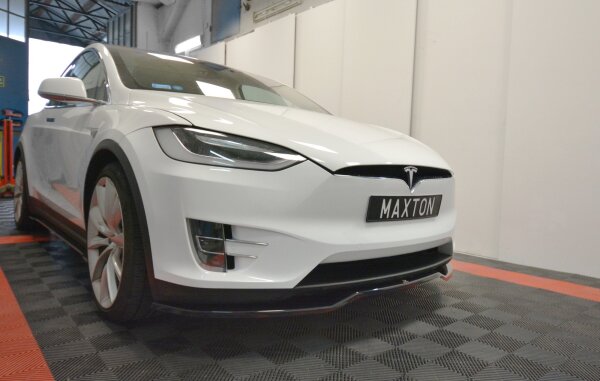 Maxton Design Frontansatz V.2 schwarz Hochglanz - Tesla Model X