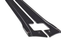 Maxton Design Side skirts extension extension V.2 black gloss - Tesla Model X